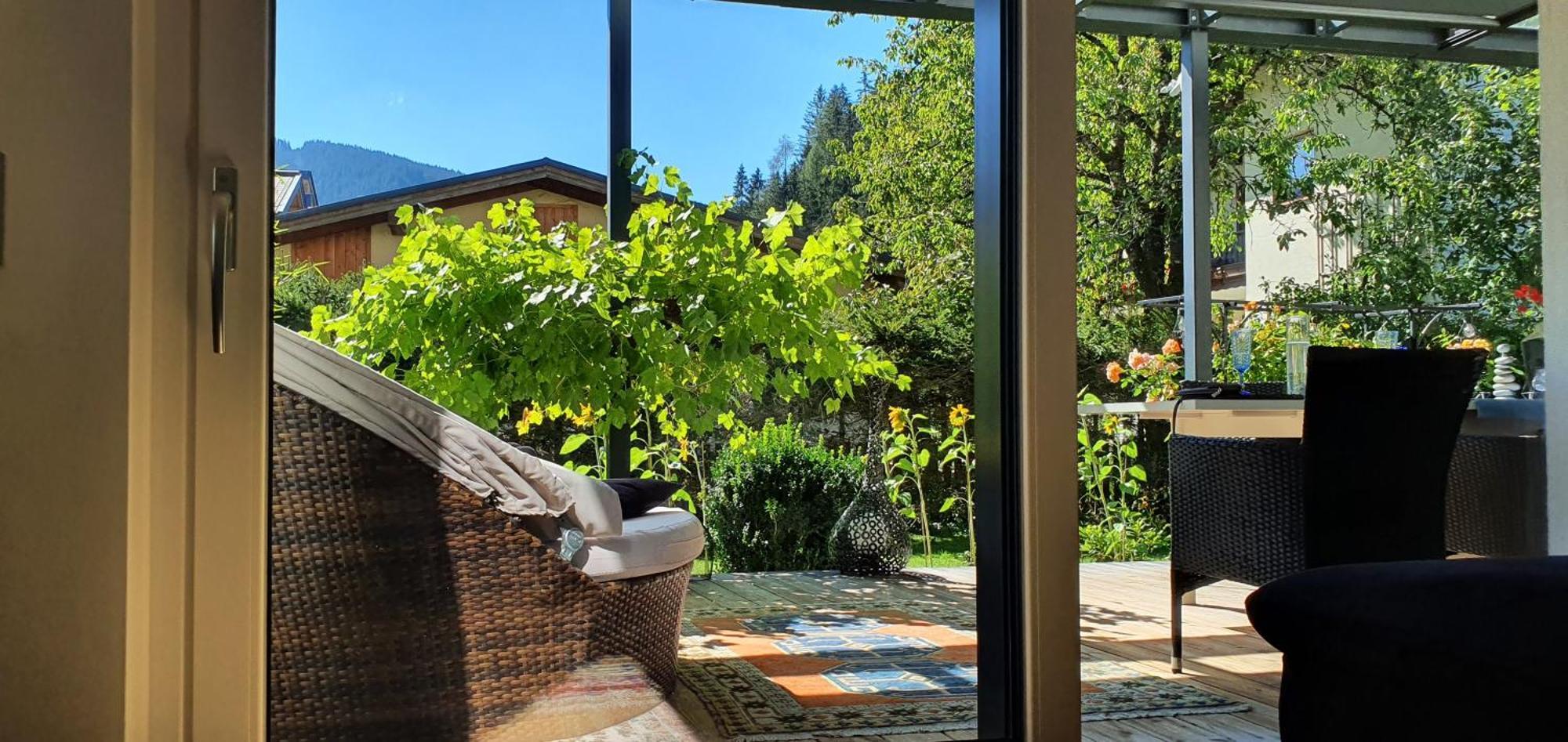 Jagd Trifft Moderne & Boutique Jardin Ferienhaus Annaberg im Lammertal Buitenkant foto